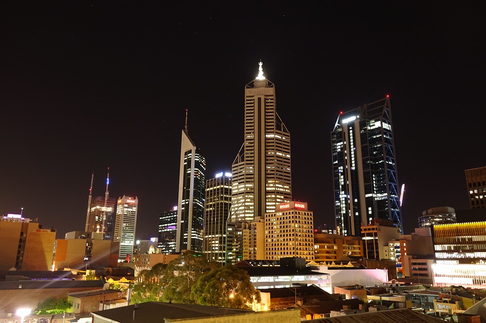 Perth by night