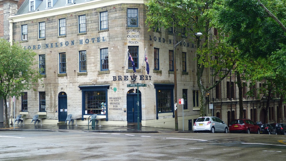 Le Lord Nelson Brewery Hotel, le plus vieil hôtel de Sydney
