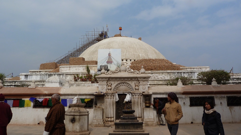 Bodnath stupa nepal katmandou