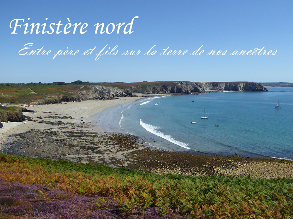 Finistère nord, randonnée entre père et fils