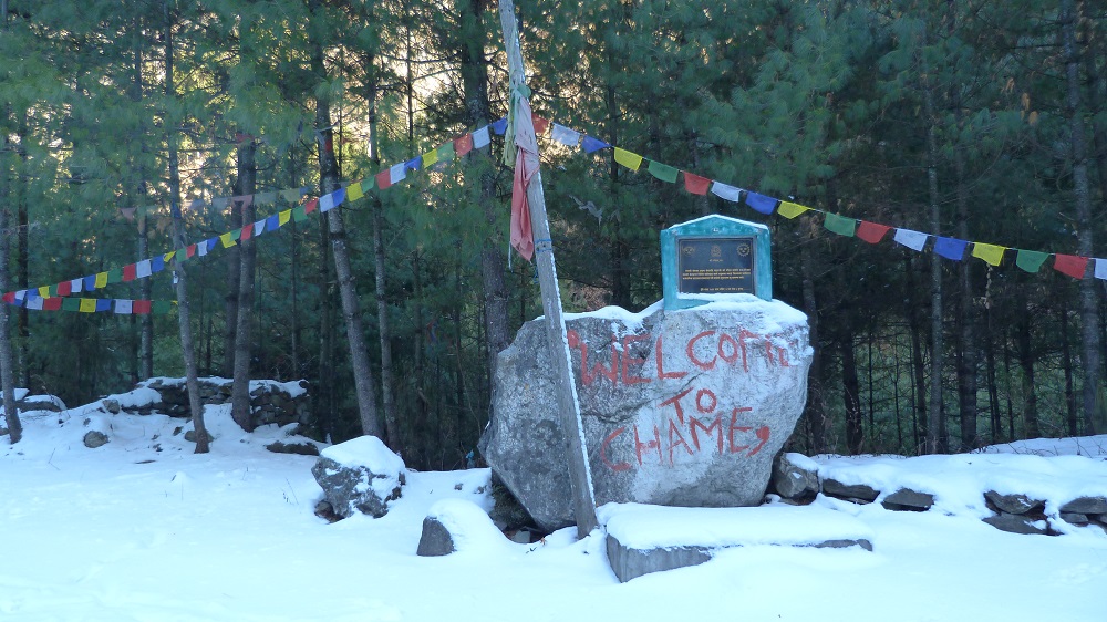 Annapurna : village Chame