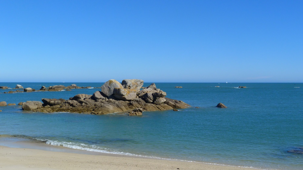 Finistere nord brignogan plage randonnee