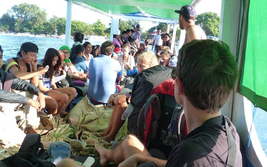 Le bateau nous ramène sur Lombok pour défier le Rinjani