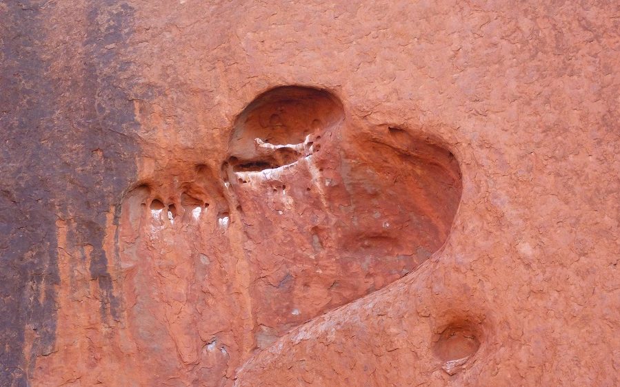 Le cœur d'Uluru ?