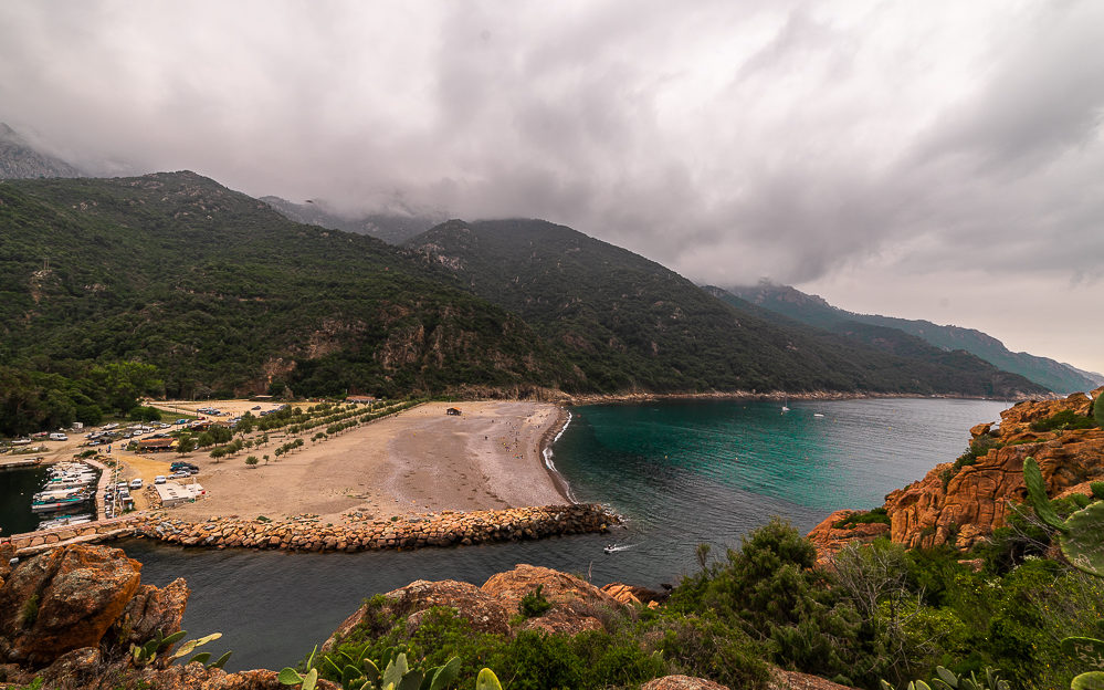 La plage de Porto