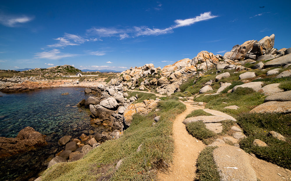 Sentier autour de l'île