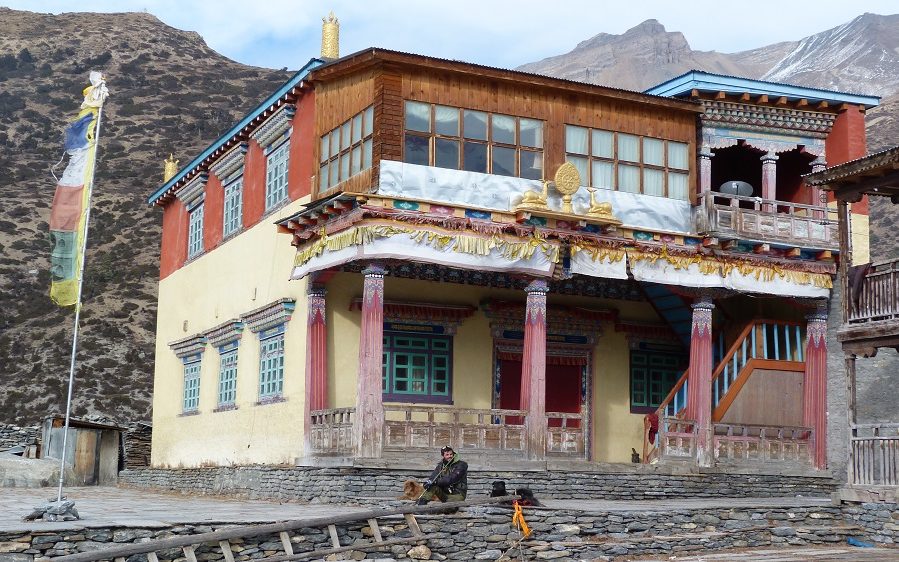 Annapurna temple bouddhiste