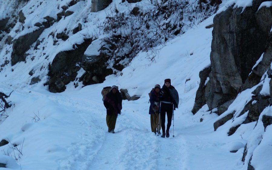 Annapurna : les népalais nous aident dès que possible