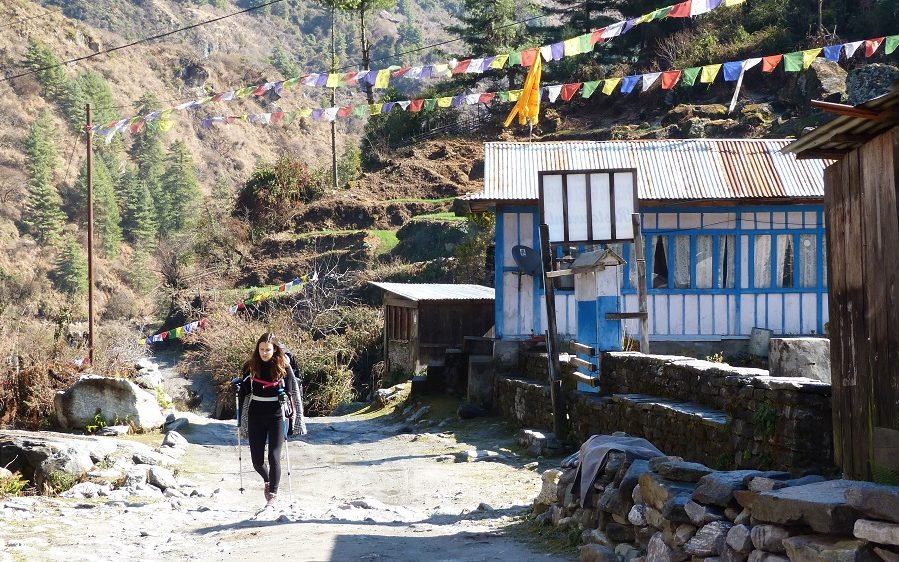 Annapurna : Marine arrive enfin au village