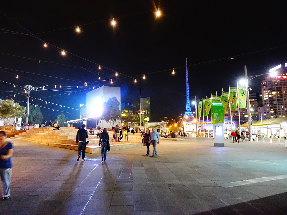 Melbourne Fed Square ville australie