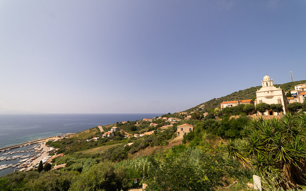 Vue panoramique de Cargèse