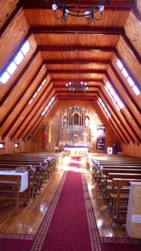 Chiloe eglise interieur