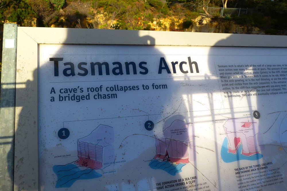 Tasmanie tasmans arch