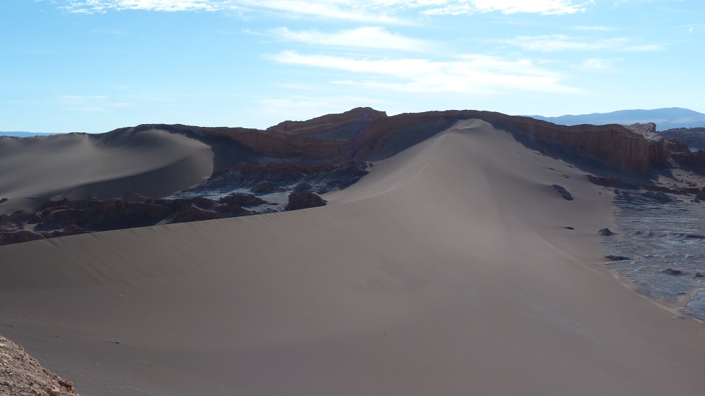 Valle de la luna dune sable