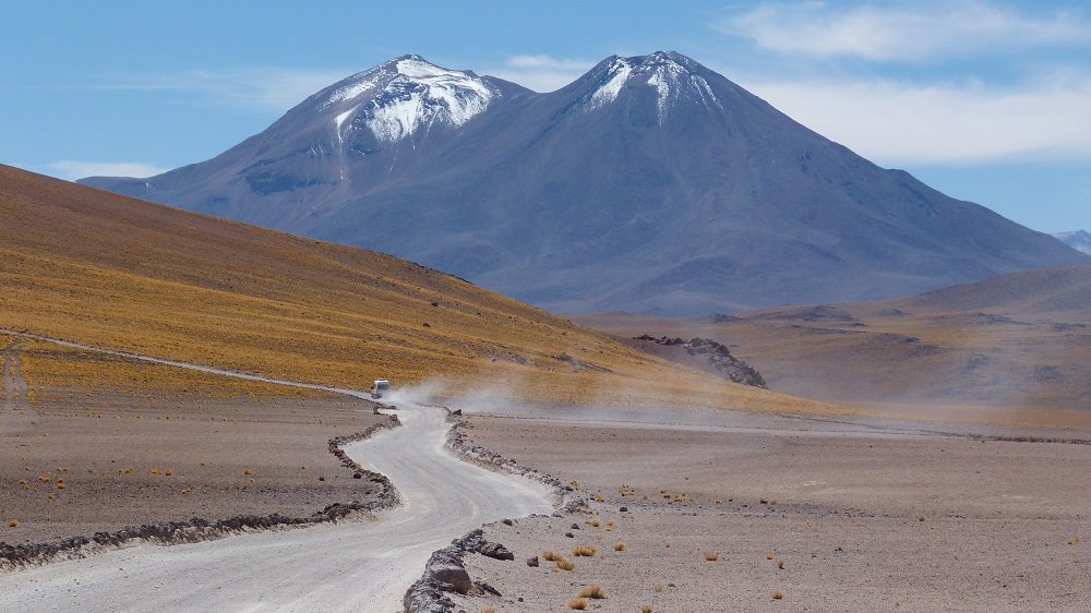 Volcans lagunas altiplanicas