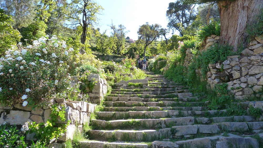 escalier inca isla del sol