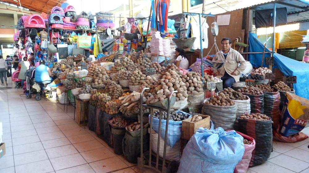 Arequipa Mercado Pommes de terre