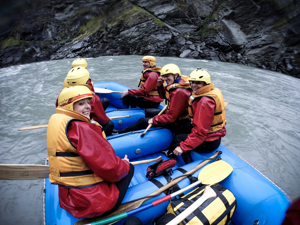 Rafting nouvelle zelande