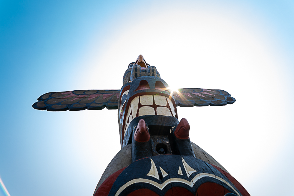 Canada-Colombie-britannique-victoria-totem-beacon-hill-park