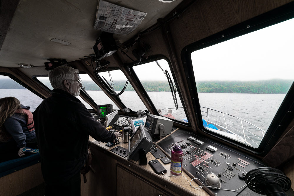 Telegraph Cove capitaine bateau