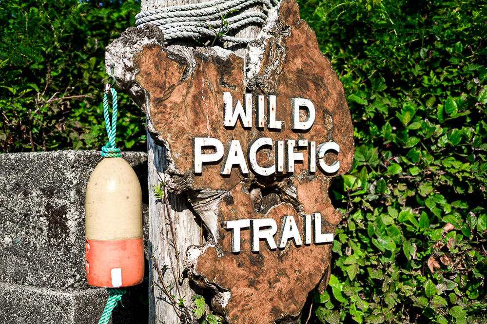 Ucluelet wild pacific trail panneau