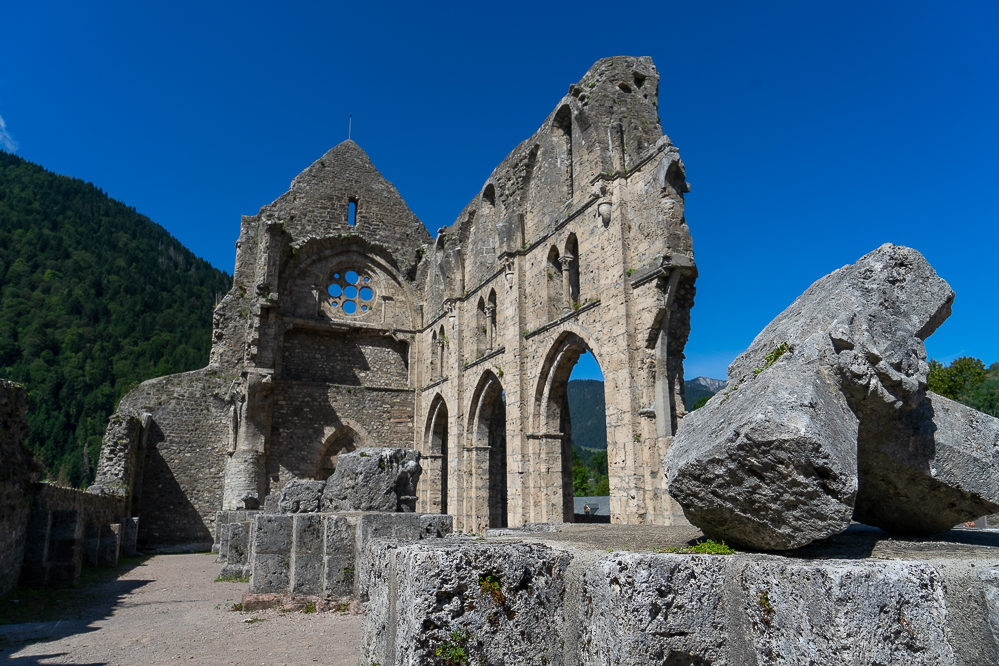 abbaye aulps ruines