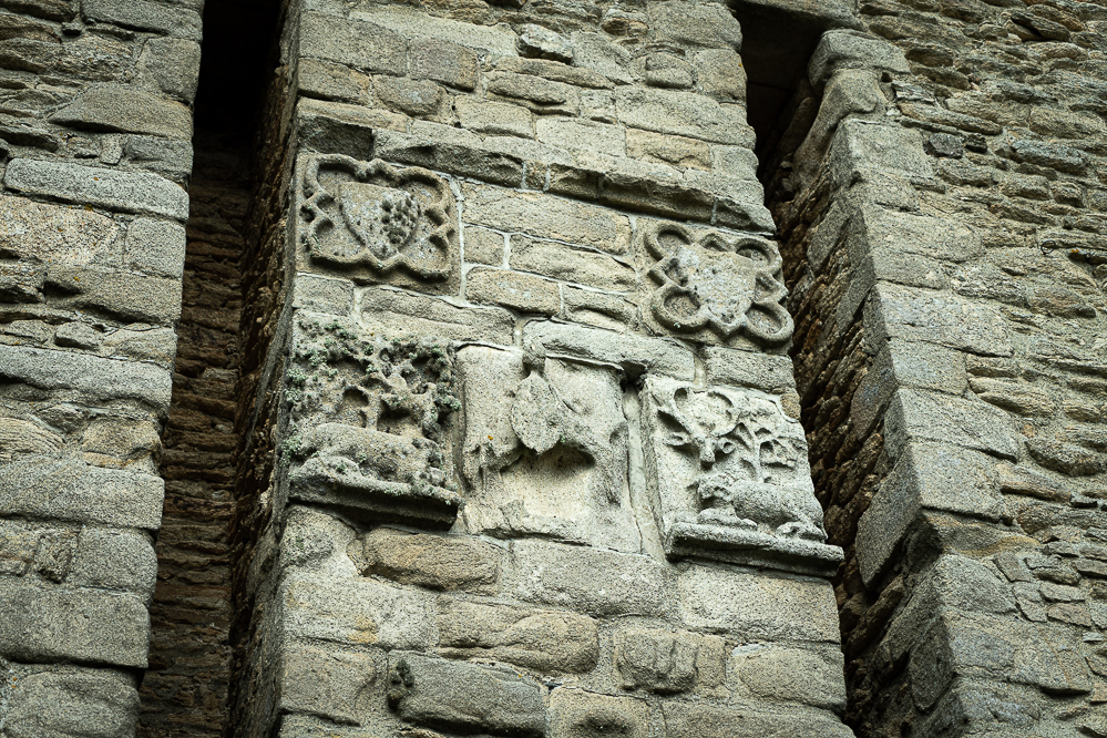 chateau suscinio reliefs